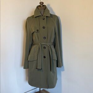 Dries Van Noten Olive Trenchcoat